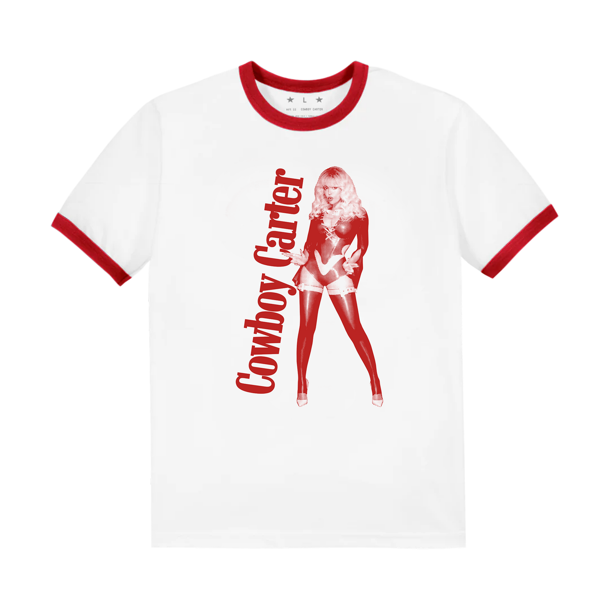 COWBOY CARTER LIMITED EDITION EXCLUSIVE COVER CD MERCH BUNDLE (RED)