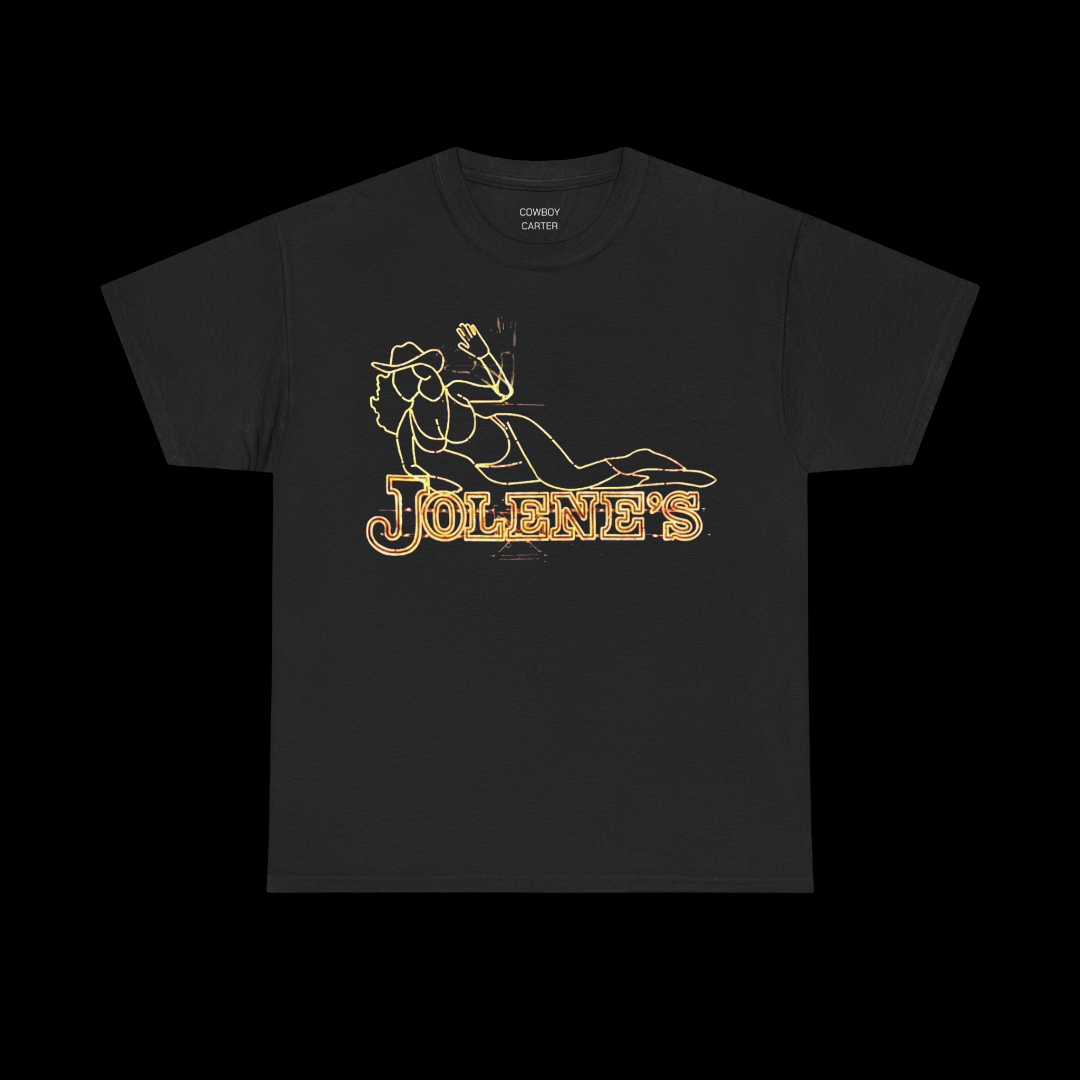 Beyonce Merch - Cowboy Carter Jolene Black Tour Tee