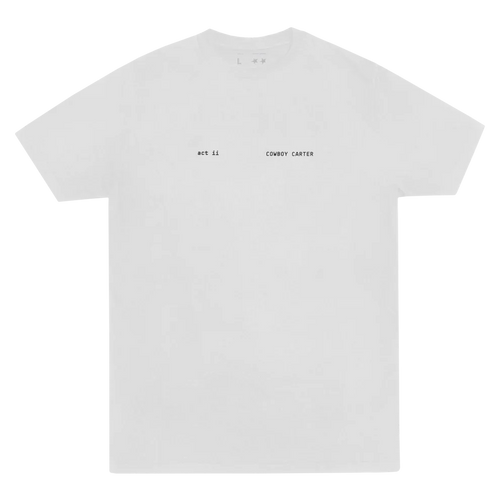act ii SHORT SLEEVE TEE