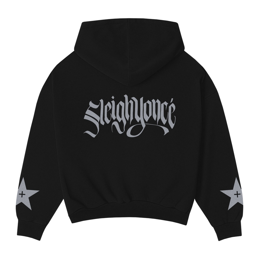 Beyonce Silver Sleigh Hoodie – Limited Edition Holiday Merch