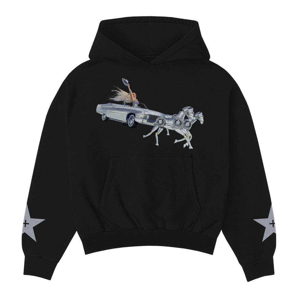 Beyonce Silver Sleigh Hoodie – Limited Edition Holiday Merch