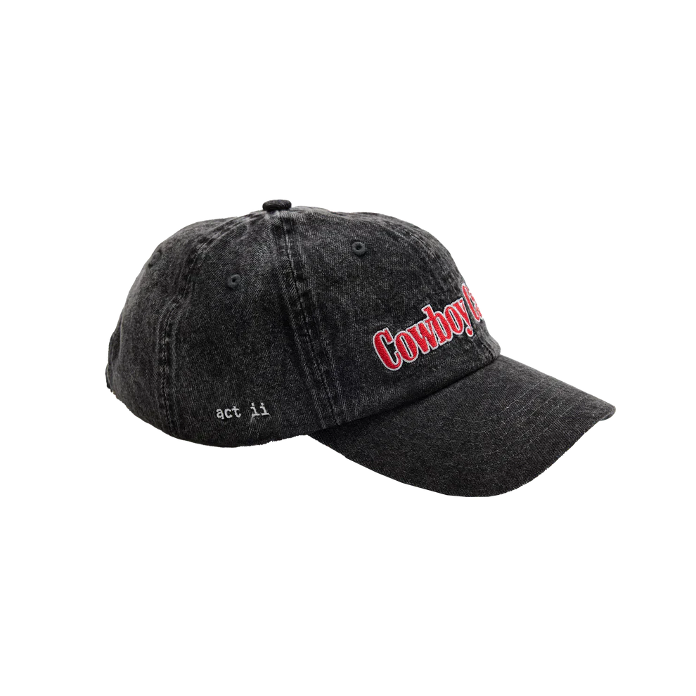 COWBOY CARTER GREY DENIM CAP