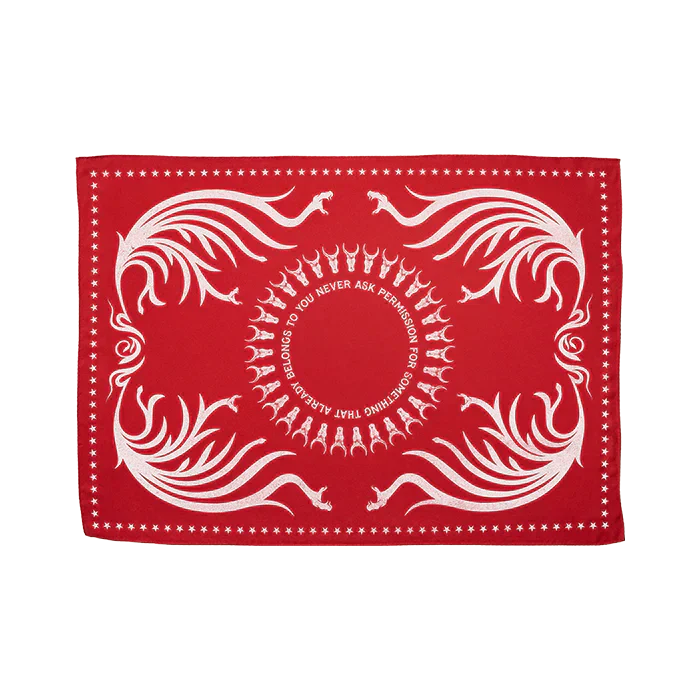 COWBOY CARTER TOUR RED BANDANA